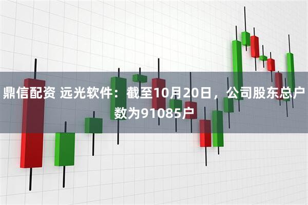 鼎信配资 远光软件：截至10月20日，公司股东总户数为91085户