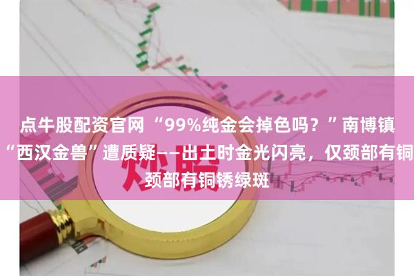 点牛股配资官网 “99%纯金会掉色吗?”南博镇护之宝“西汉金兽”遭质疑——出土时金光闪亮,仅颈部有铜锈绿斑